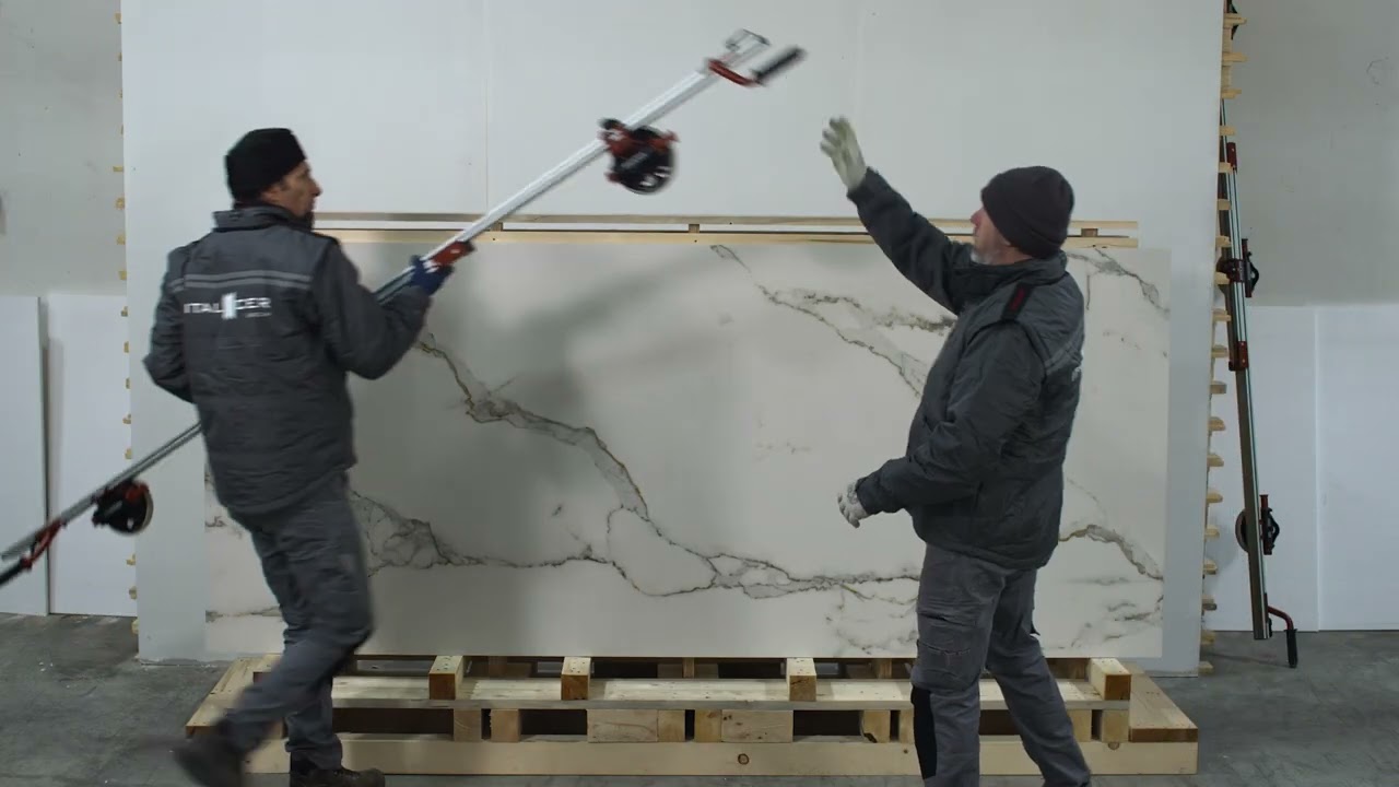 Guide to handling large porcelain stoneware slabs