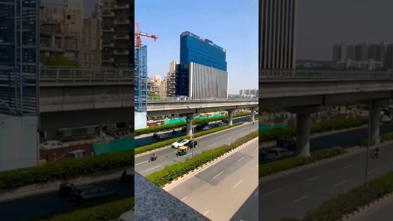 Metro flyover Delhi #shorts