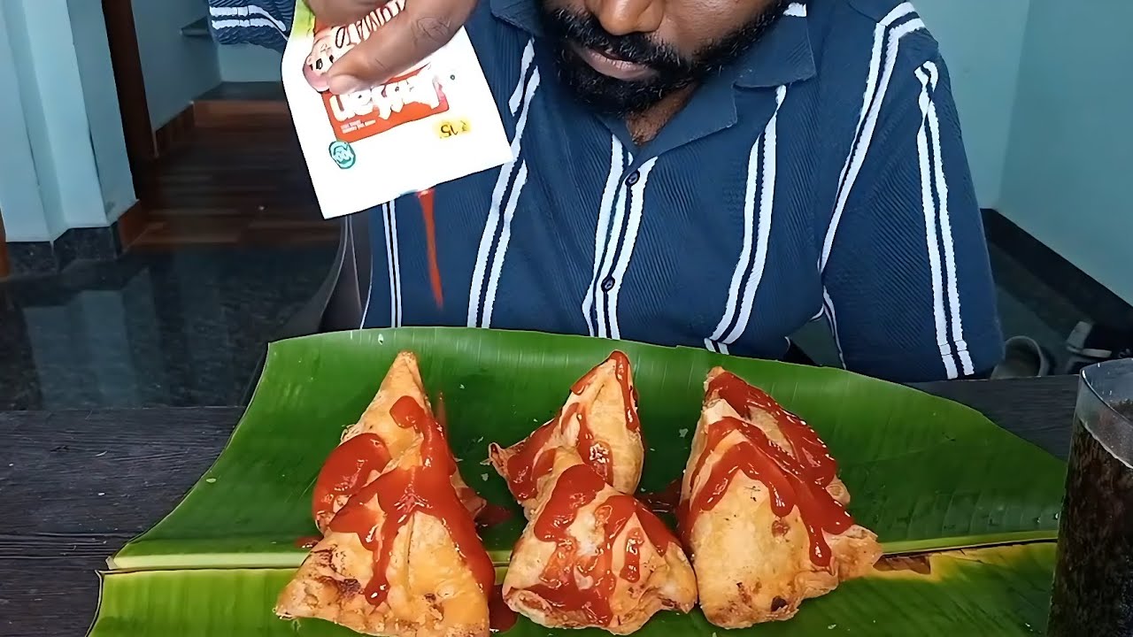 Samosa eating challenge tamil|samosa eating|eating challenge samosa| 