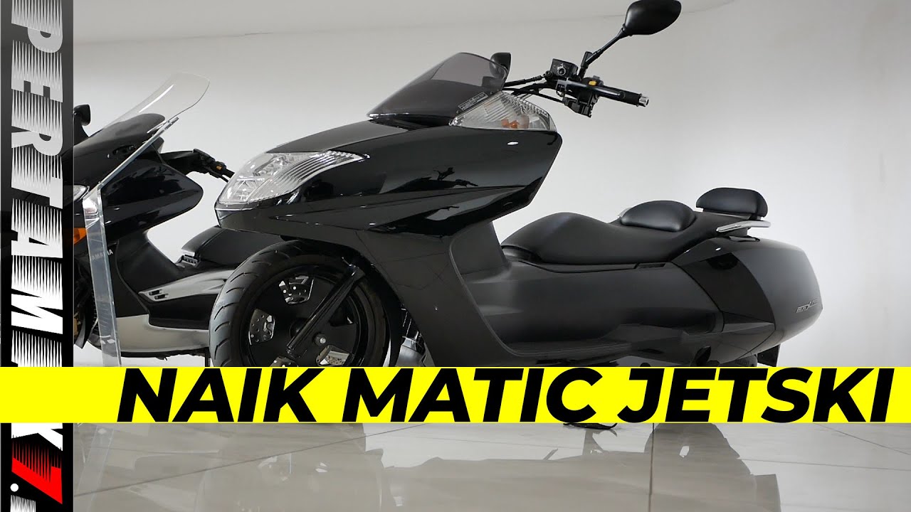 Orang Pendek Naik Yamaha MAXAM 250 😲 Matic Jetski Bikin Kaget 🔥