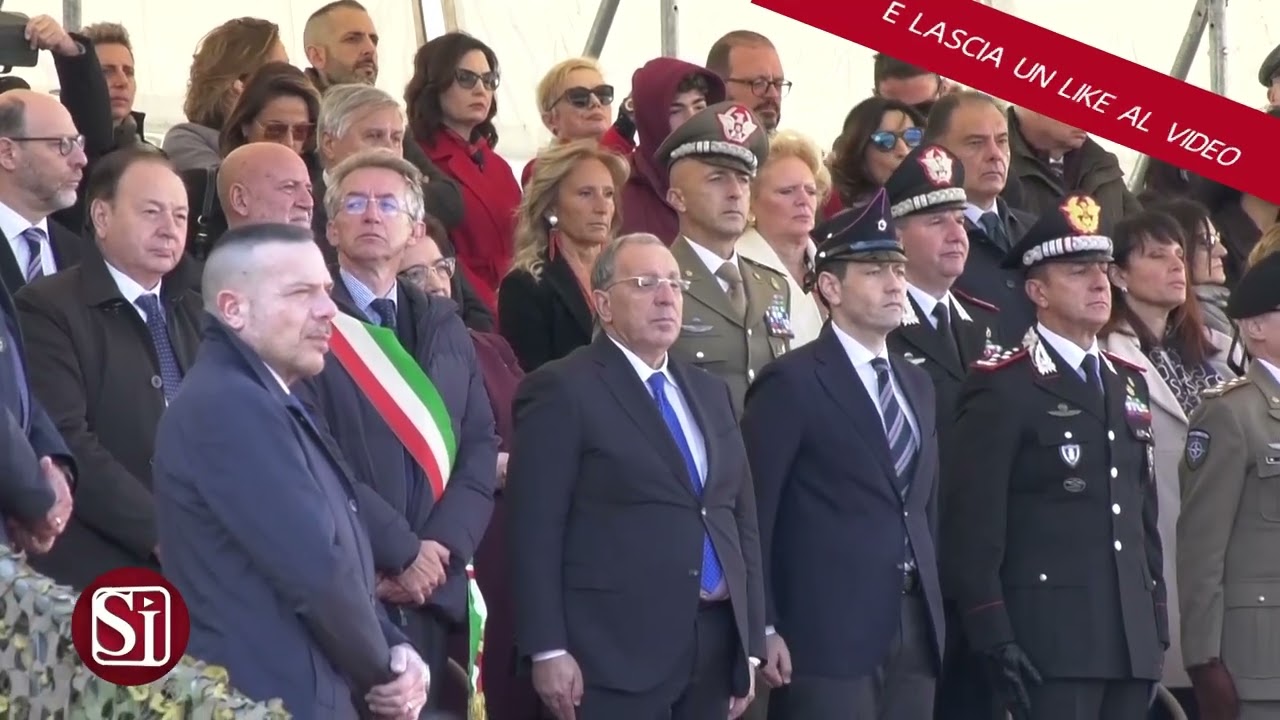 NUNZIATELLA, 57 ALLIEVI DEL NUOVO CORSO GIURANO FEDELTA’ ALLA REPUBBLICA
