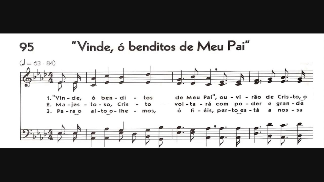 Hinário 5 CCB - Hino 095 - "Vinde, ó benditos de Meu Pai" - Strings - Teclado Yamaha PSR S670