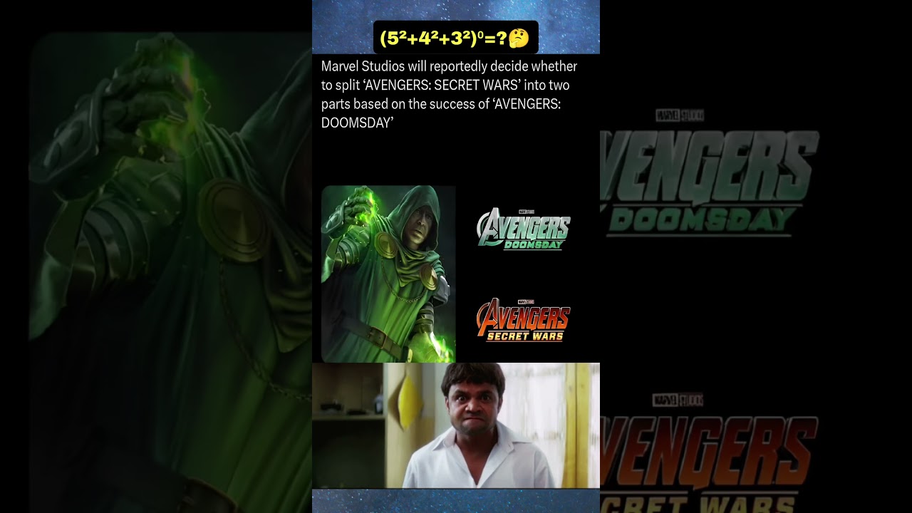 Avengers secret war movie split in two parts 💥😲 