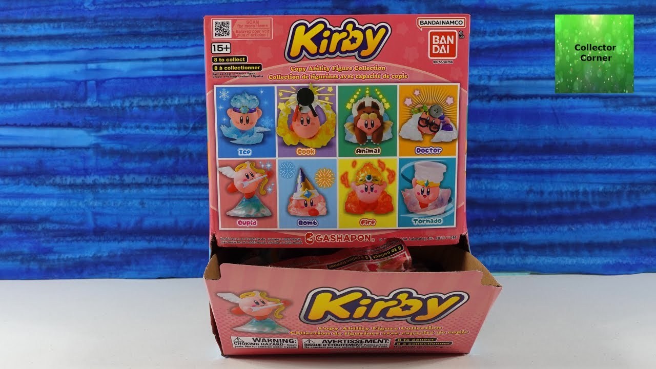 Kirby Gashapon Copy Ability Figure Blind Bag Unboxing Review