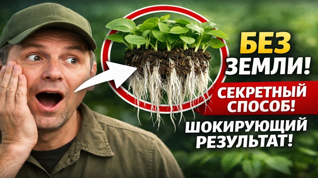 БОЛЬШЕ НИКАКОЙ ГРЯЗИ! 🚫 Мой секретный метод выращивания рассады без капли земли. Результат вас шок