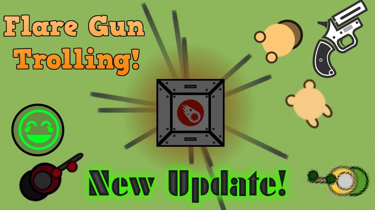 Surviv.io Hilarious Flare Gun + Barrel Trolling!! New Limited Time Gamemode! (Surviv.io New Update)