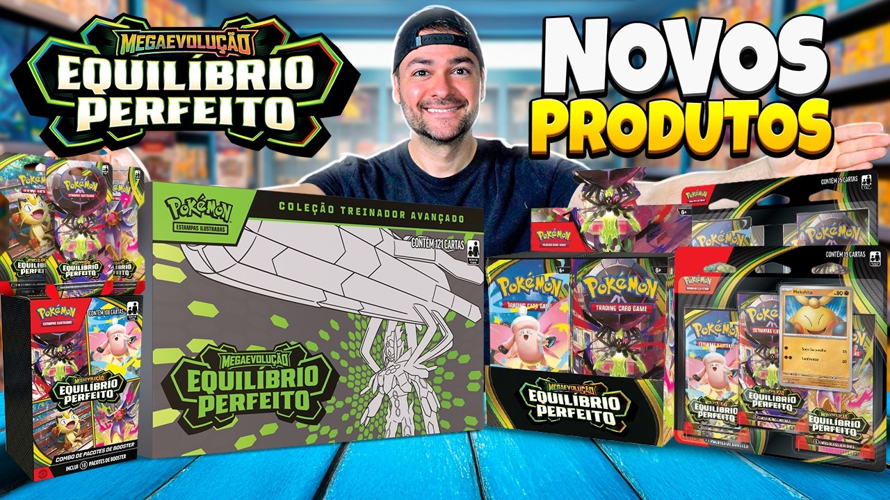 Todos NOVOS PRODUTOS de Carta Pok&eacute;mon Equil&iacute;brio Perfeito