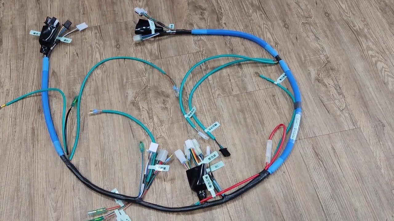 時空電網 台灣規格 光陽KYMCO NSR150 二期 分子版 強化主配線 KW6  內件ACC BATT GND FAN0070