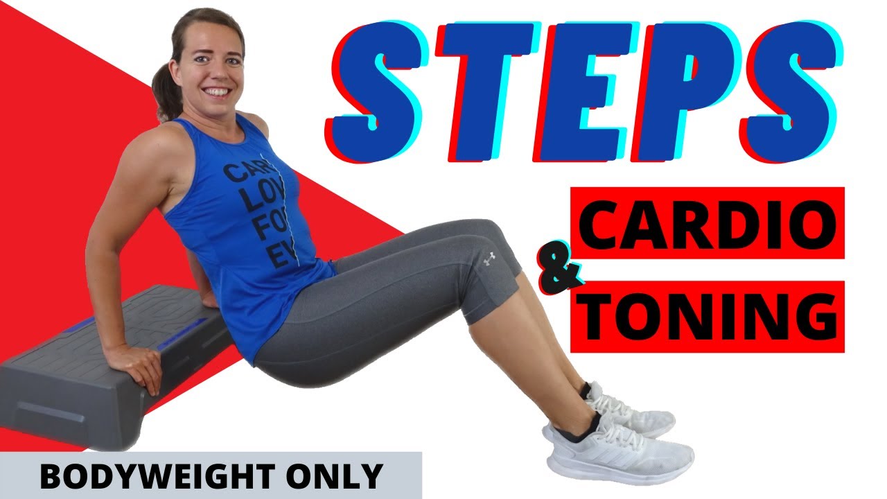 30 Min STEPS Workout for WEIGHT LOSS and TONING – Bodyweight Only