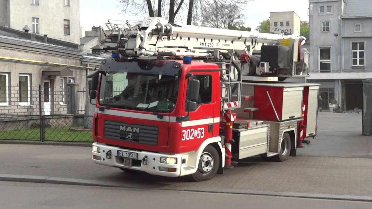 Wyjazd alarmowy 302[E]21 i 302[E]53 - JRG-2 Łódź