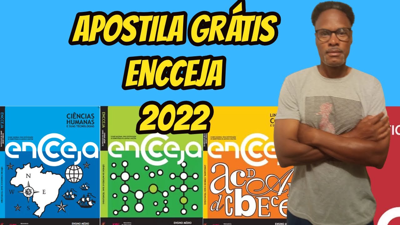 😁😁APOSTILA GRATIS ENCCEJA PASSO A PASSO😁