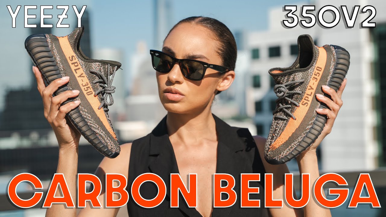 These are BETTER than you think!  YEEZY 350v2 CARBON BELUGA On Foot Review and How to Style