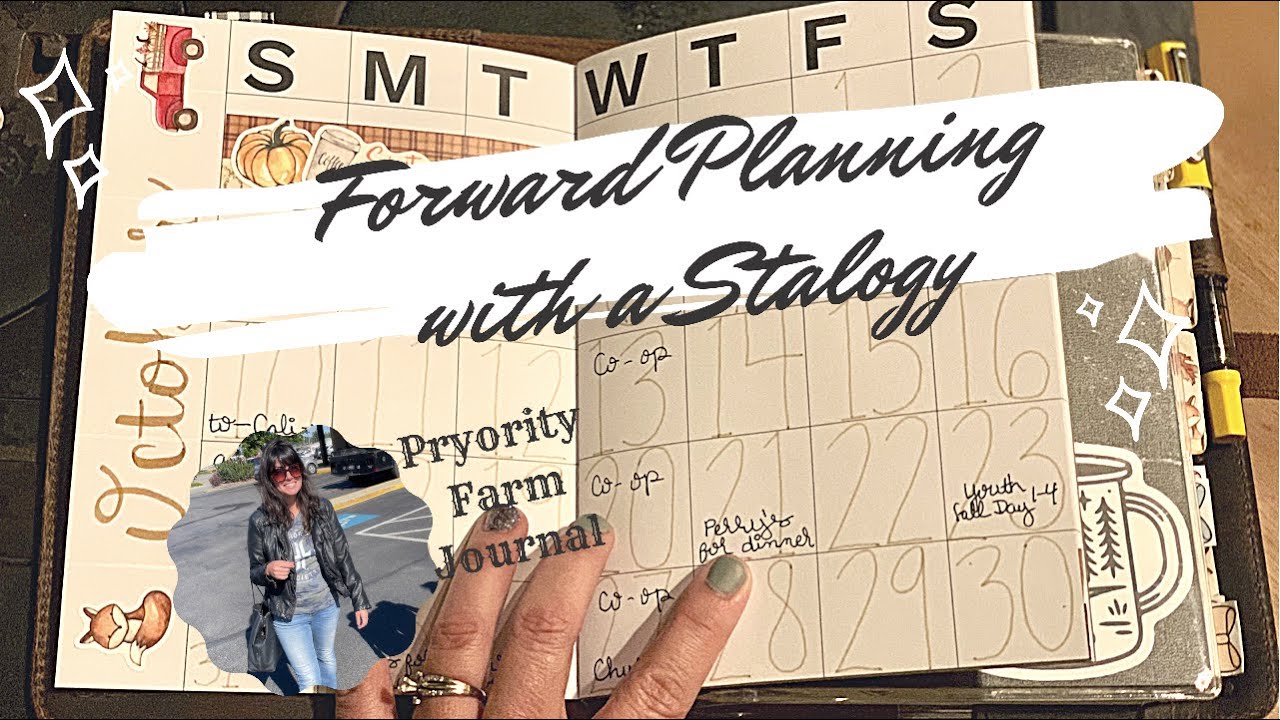 How I Handle Forward Planning in a Stalogy / bujo forward planning / monthly planner /