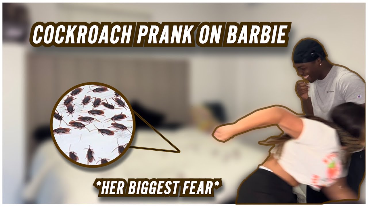 FAKE COCKROACH PRANK ON GIRLFRIEND !😂😂 #pranks #fake