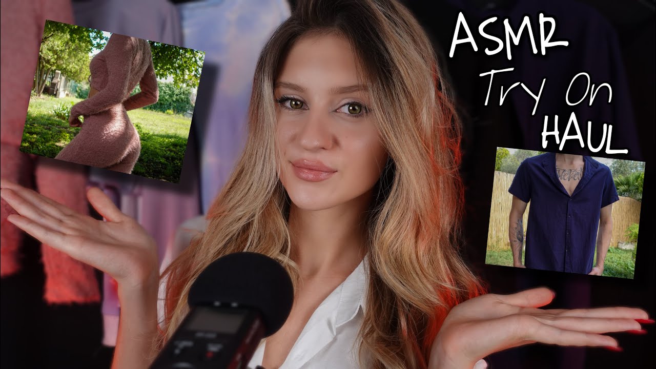 ASMR Try On Haul YOINS 🛍 Italian Whispering 💤