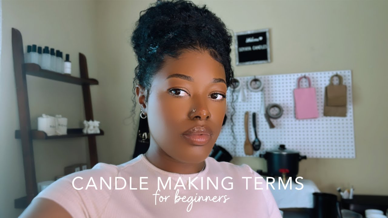 candle making terms for beginners | FREE glossary download | Soyaya