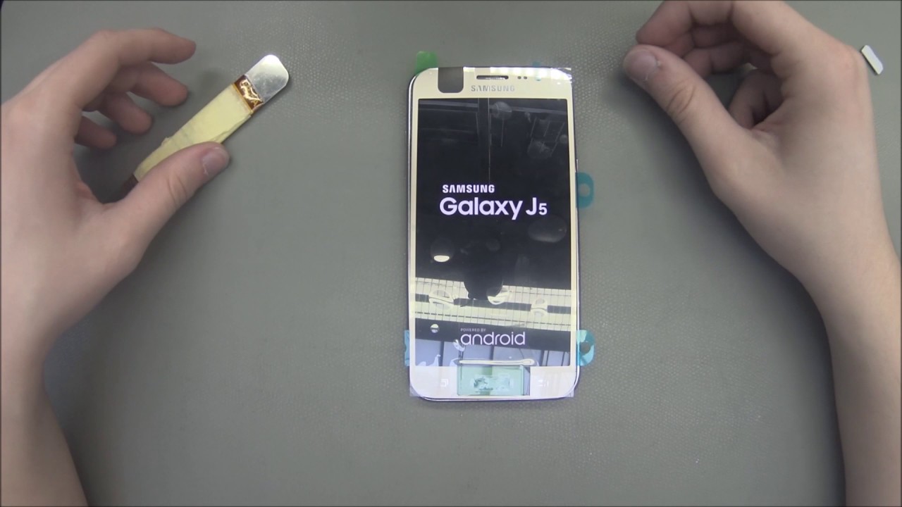 Samsung J5 SM-J500f Disassembly/replace display  + digitizer