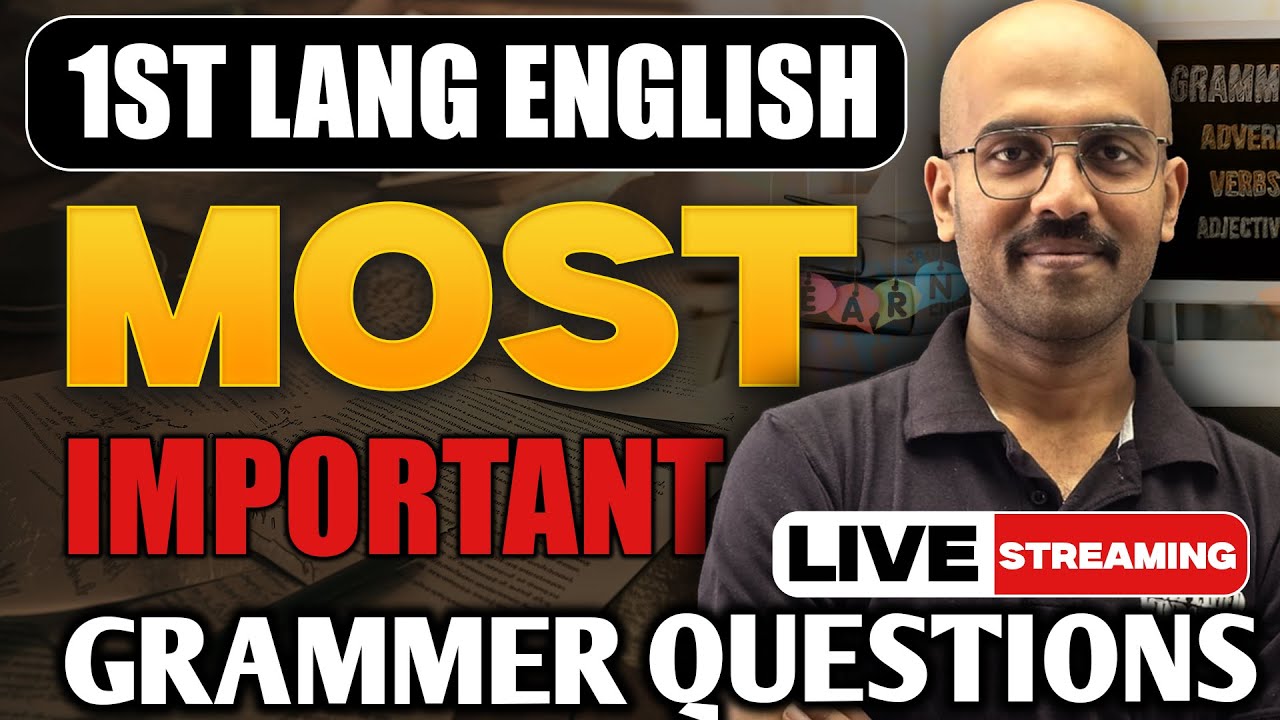 SSLC Class 10 English | Important Grammar Topics | SimplifiedMinds