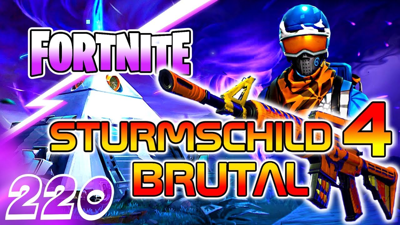 FORTNITE ⚡ Rette die Welt - Sturmschild-Verteidigung 4 Brutal ◄#220► Let's Play Fortnite - MaikderIV