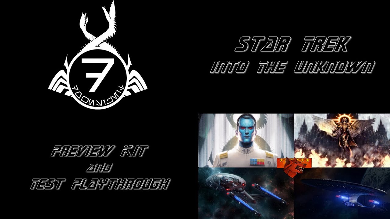Star Trek Into The Unknown - Preview Kit and Test Playthrough