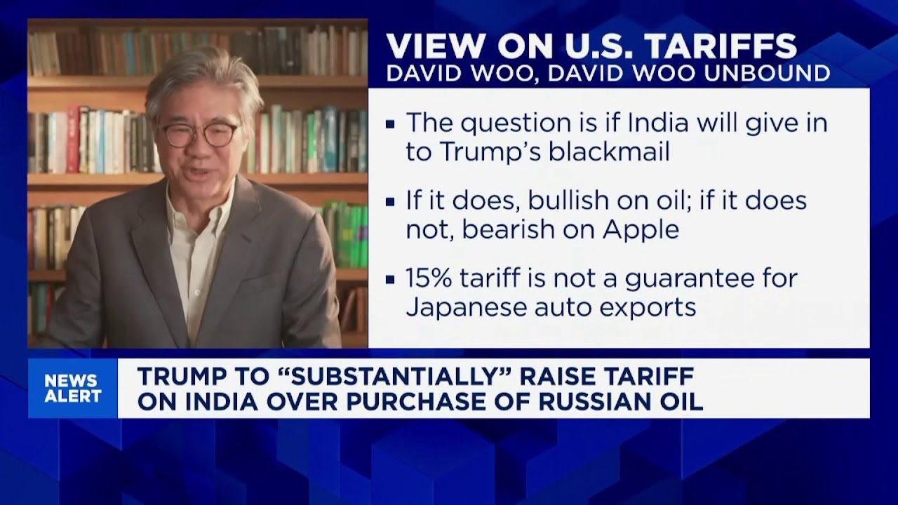 Will Modi play the 'game of chicken' with Trump on Russian oil purchases? David Woo discusses
