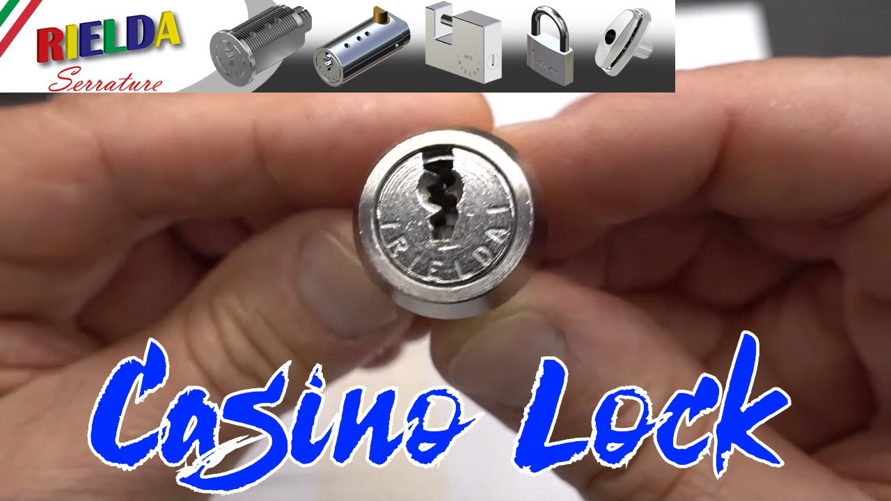 (1555) Italian Rielda Slot Machine Lock Opened FAST!
