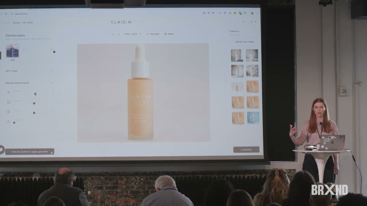 Using AI to create consistent product visuals :: Sofiia Shvets :: BrXnd NYC Marketing X AI 2024