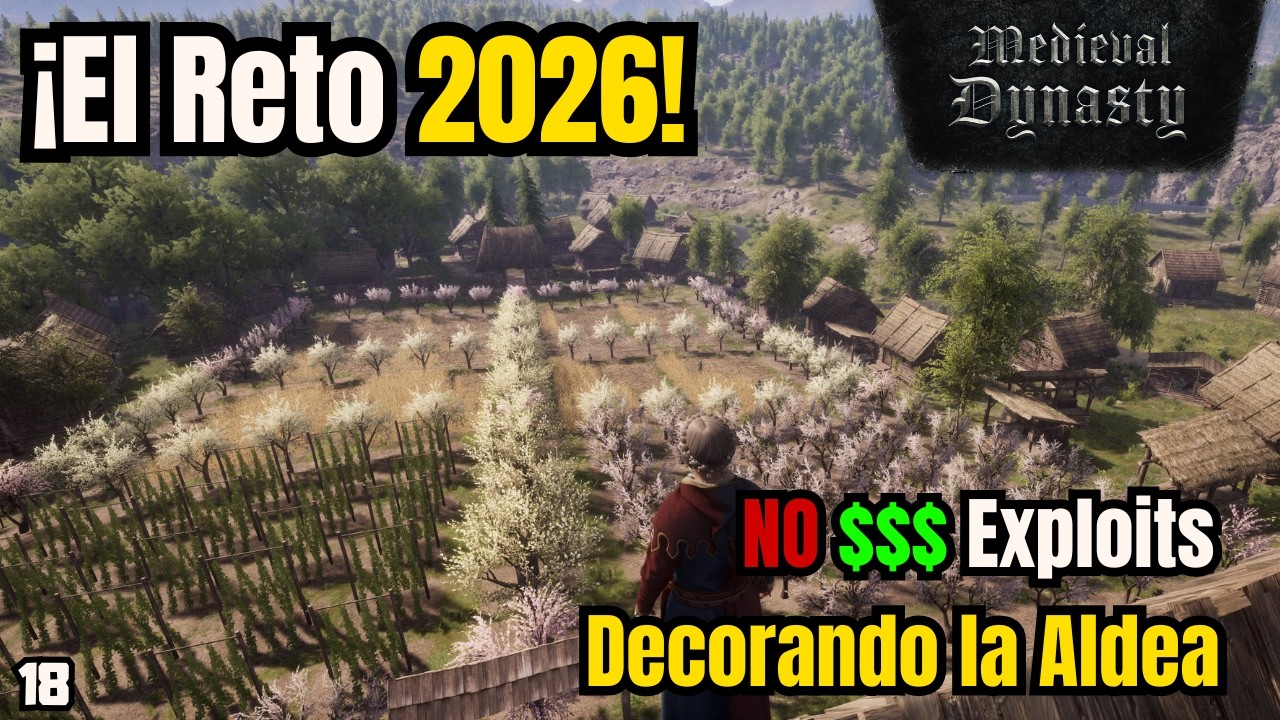 ¡Hora de DECORAR, Sin ATAJOS y sin EXPLOITS! | Medieval Dynasty 2026 – Año 22 y 23