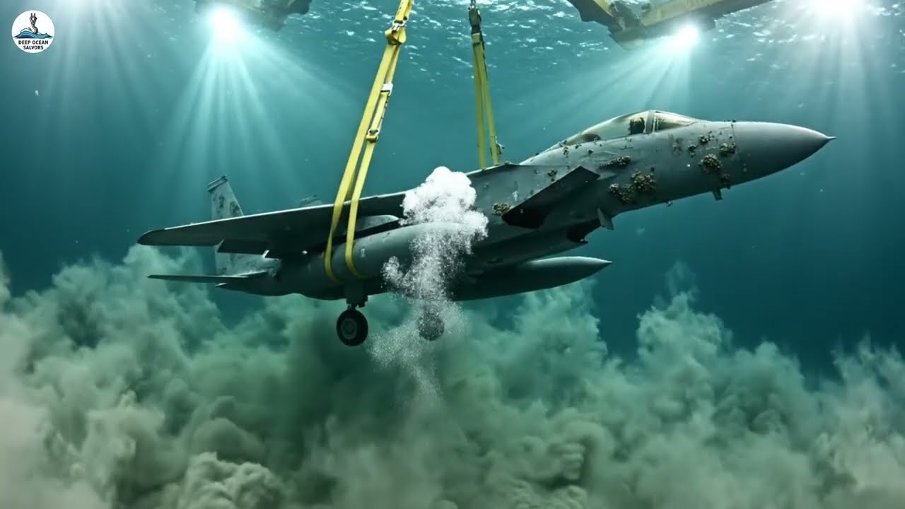 Salvaging an F-15 Eagle from the Deep Sea | Full Recovery Operation
