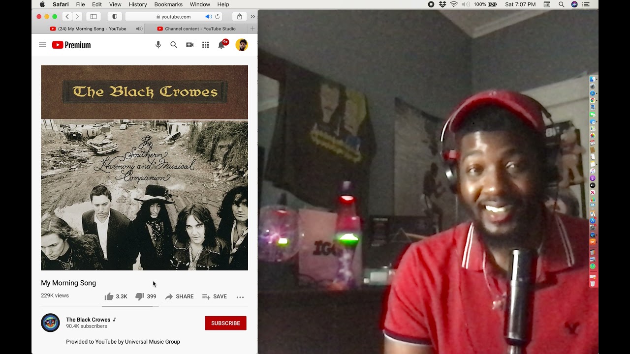 The Black Crowes - My Morning Song (Reaction)
