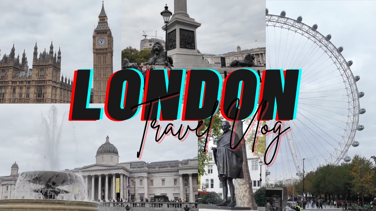 లండన్ లో అద్భుతమైన ప్రదేశాలు: London Eye 🎡, Big Ben 🕰️, Trafalgar Square 🏛️ | London Vlog Part 2