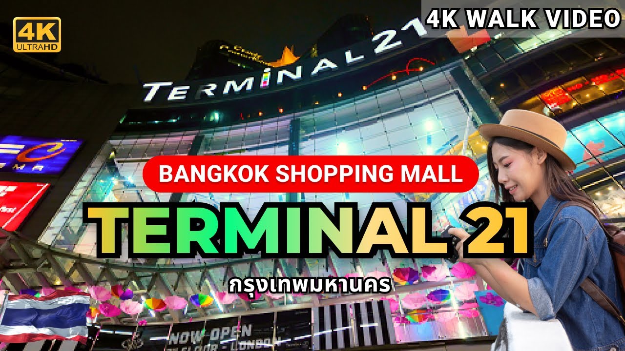 [4K HDR] Terminal 21 Shopping Mall Asok | Shopping Places in Thailand