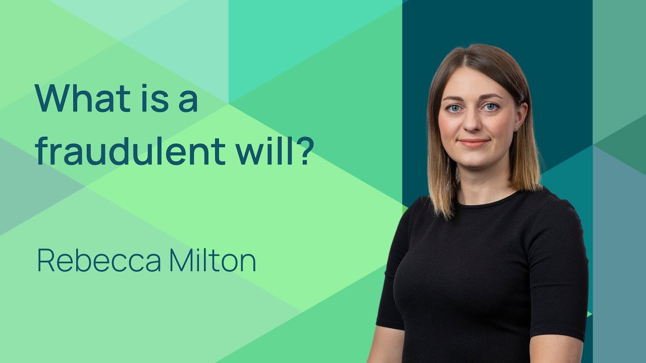 What is a fraudulent will