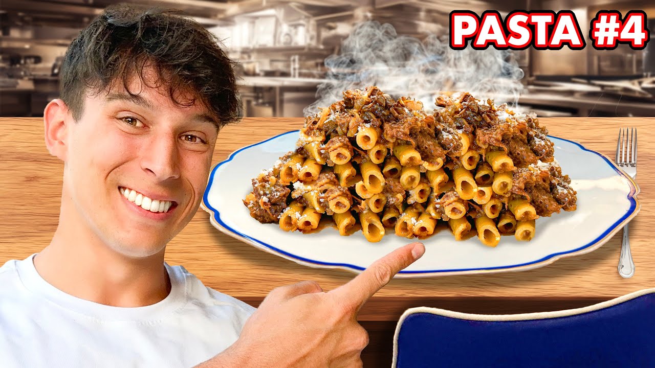 DEGUSTAZIONE DI PASTA a NAPOLI! Questa &egrave; la MIGLIOR GENOVESE?