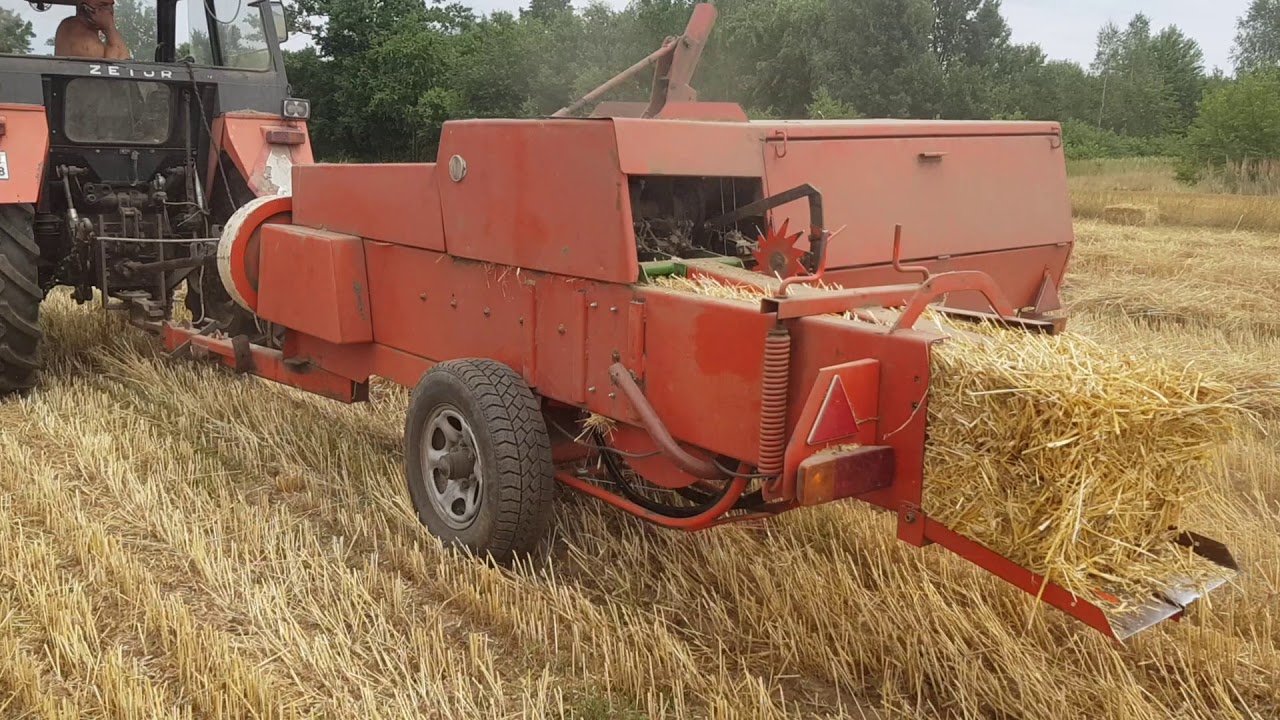 AKCJA SŁOMA 2019 !!! Zetor 5211 i prasa sipma 😁