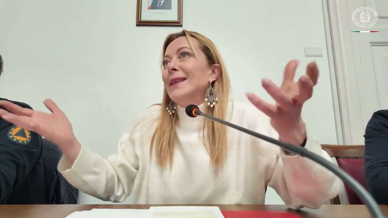 MELONI: “INTERVENTO STRAORDINARIO A NISCEMI, RISORSE E COMMISSARIO PER LA SICUREZZA DEL TERRITORIO”
