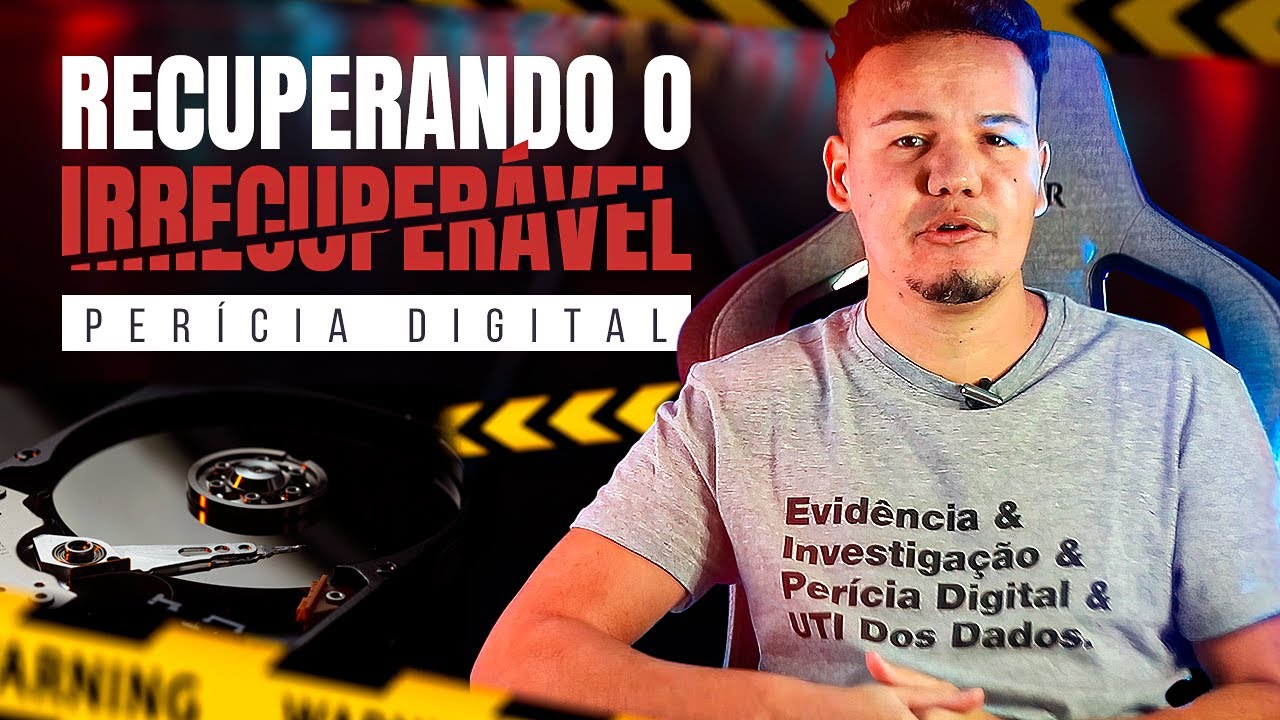 RECUPERANDO O IRRECUPERÁVEL DE UM HD Pericia Digital