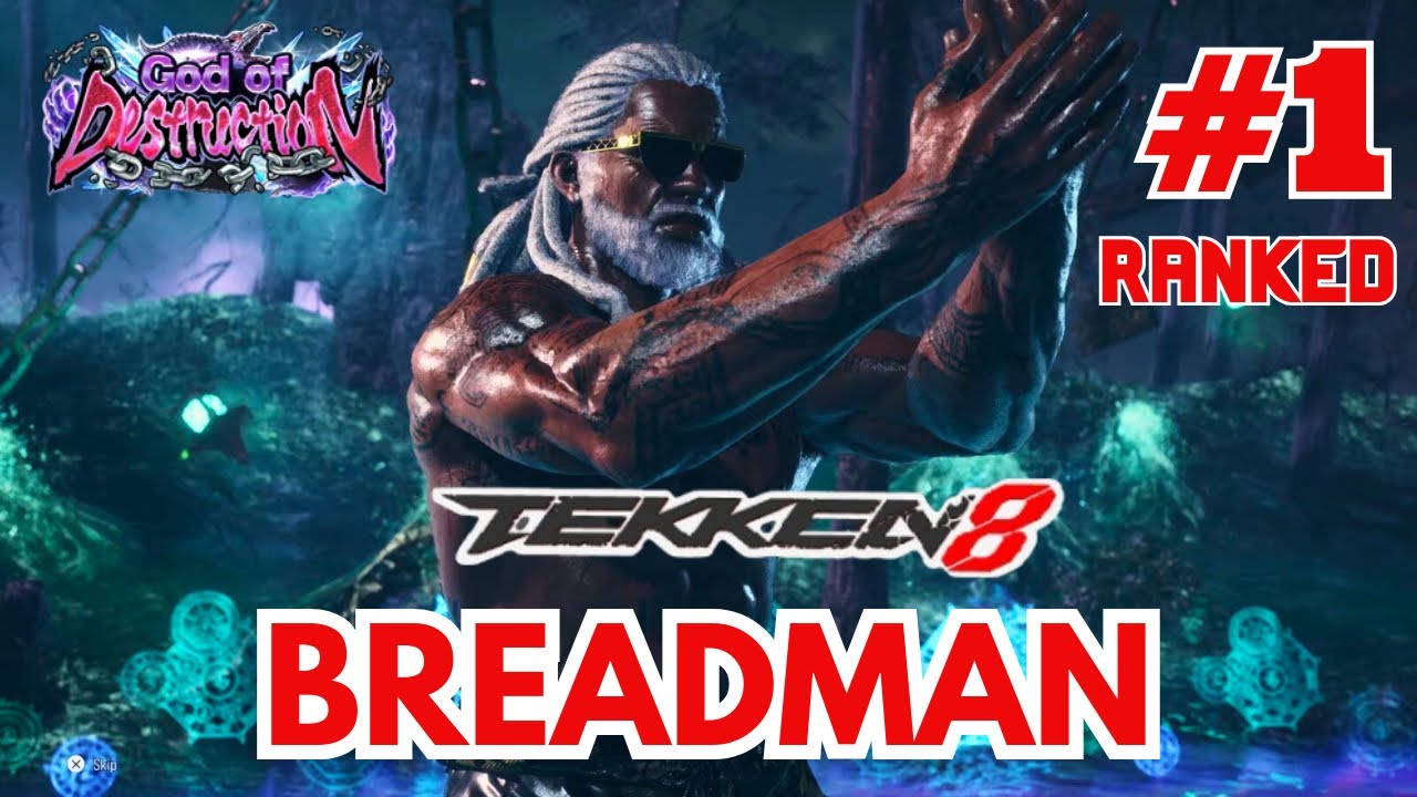 Tekken 8 Number 1 Leroy Player | BREADMAN | Tekken 8 God Of Destruction