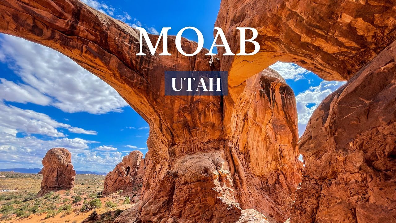 Moab&rsquo;s Natural Wonders 🇺🇸 | Awe-Inspiring 4K Drone Cinematics