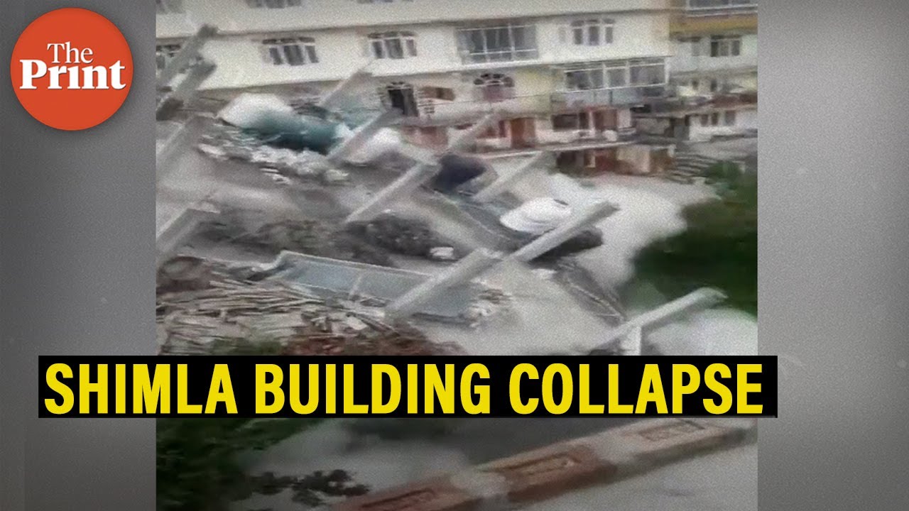 Himachal Pradesh: Building collapse in Shimla amid heavy rainfall