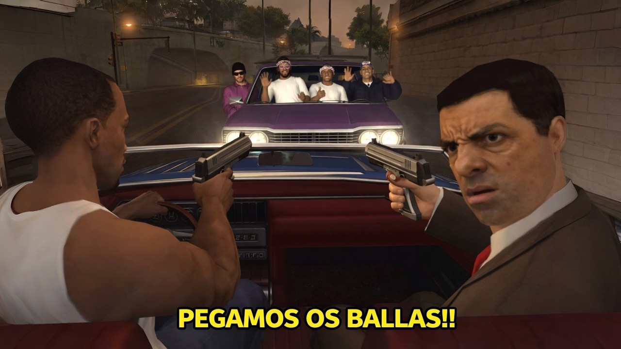 Ta eu e o mano Mr.Bean  | GTA San Andreas PT-BR #09