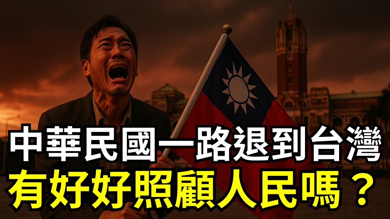 中華民國一路退到台灣，政府真的有照顧人民嗎？｜從建國理想到民主轉型，百年治理歷史真相公開