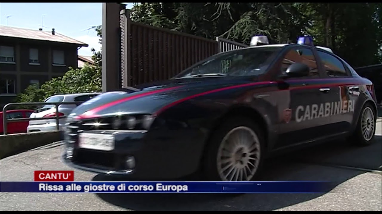 Etg - Rissa alle giostre di Cant&ugrave; tra due ragazzi: un ventenne in fuga, un altro in ospedale