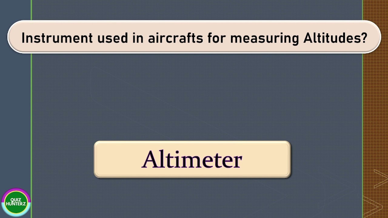 Gk questions for class 3 : Amazing quiz on scientific instruments