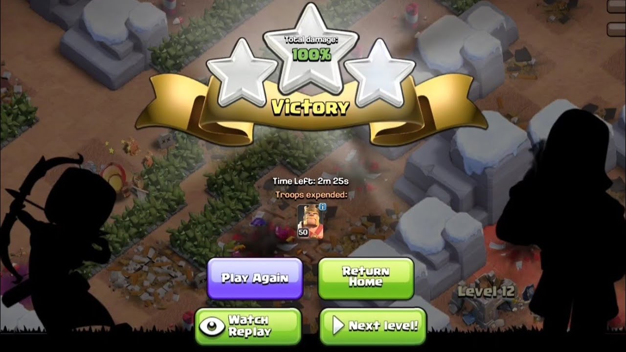 3 Star 14 cookies lv. No Troops need | Clash of Clan