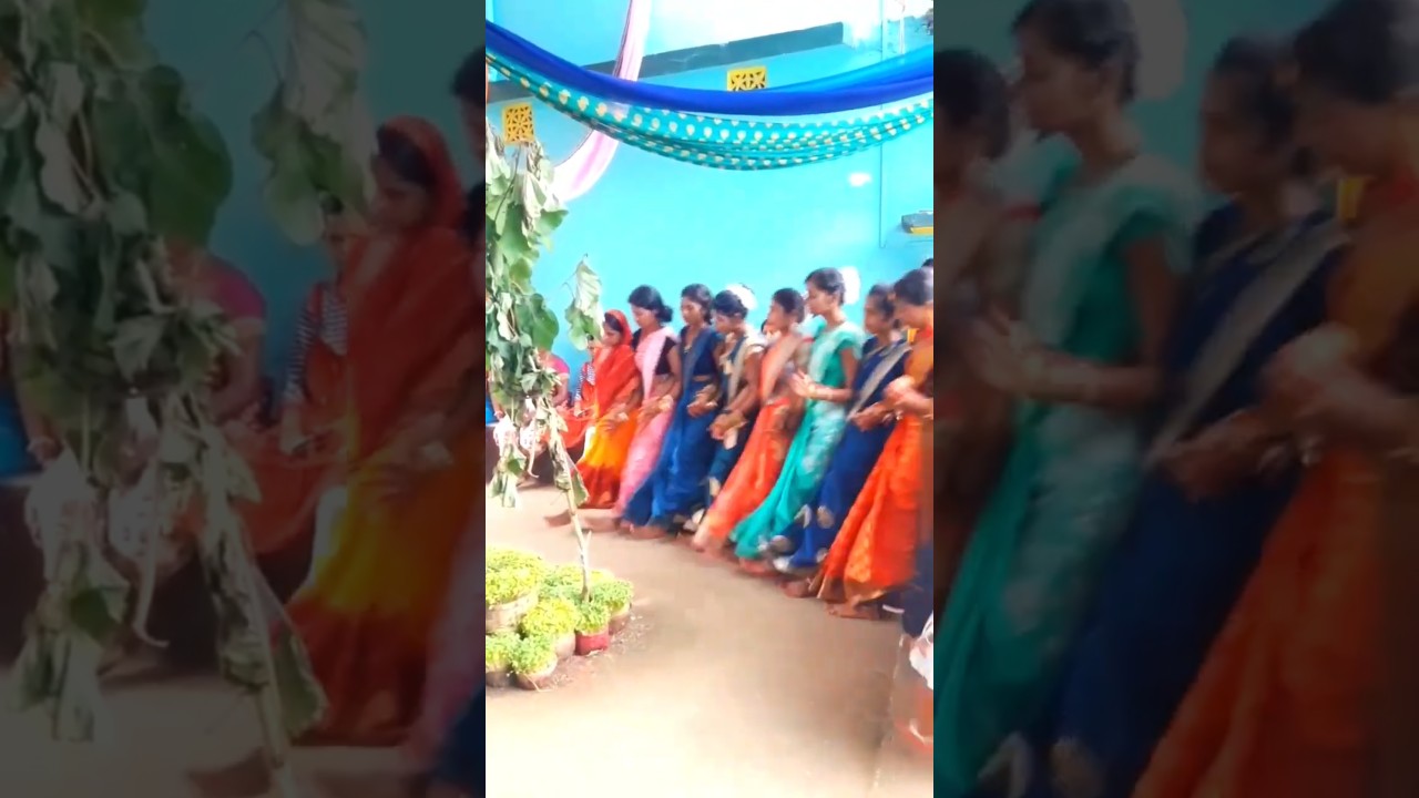 Karma Puja Dance//Sang Dena Ho Chotu Dewar Karma Status Song 🥰 #shorts #trending #ytshorts #karma
