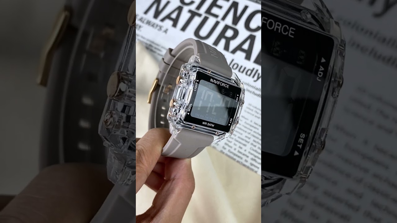 NAVIFORCE Watch NF7101 Digital Watch (Casual & Minimalist Style)#shorts
