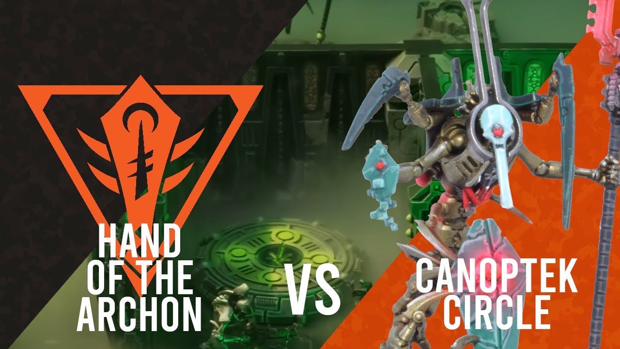 Hand of the Archon vs. Canoptek Circle | Kill Team Live