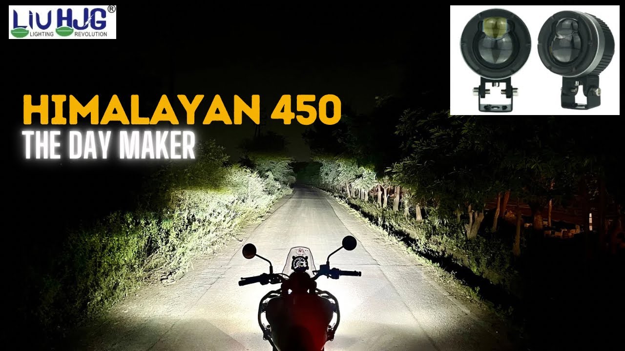 Himalayan 450 X hjg 124 | The day maker | best best touring fog light