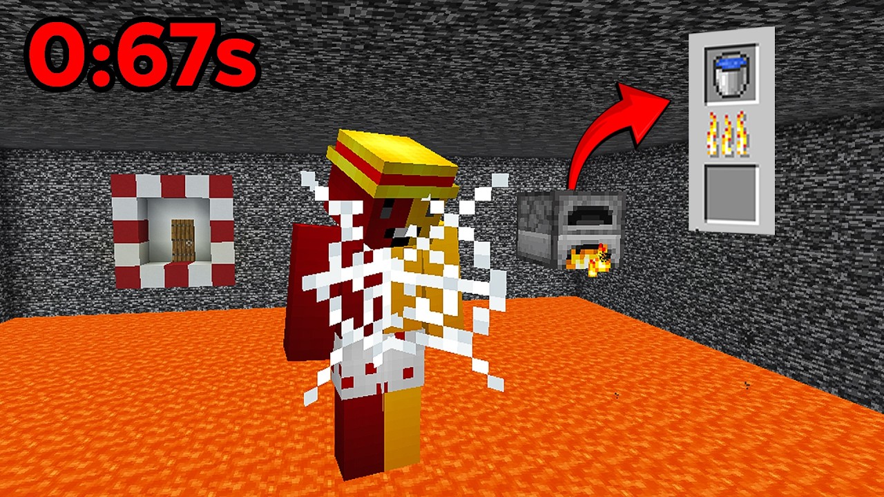 Você Consegue Escapar dessa Sala no Minecraft? (Nível Hardcore)